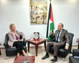 فلسطين والاتحاد الأوروبي يبحثان قرار مجلس الأمن وسبل استدامة وقف إطلاق النار بغزة