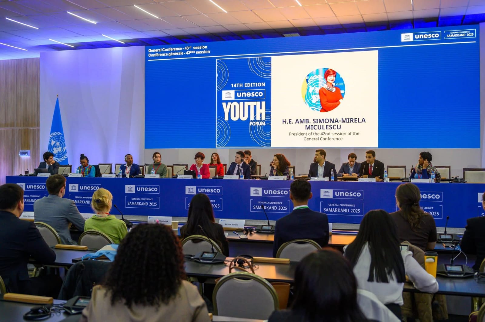 محمد نجيب من جامعة المنيا يشارك ممثلًا لمصر في المنتدى الرابع عشر لشباب اليونسكو