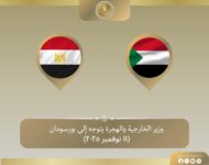 وزير الخارجية يتوجه إلى السودان لبحث التعاون الثنائي والأزمة السودانية