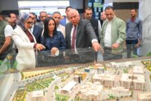 وزيرة التضامن الاجتماعي تتفقد العاصمة الإدارية الجديدة بالوادي الجديد