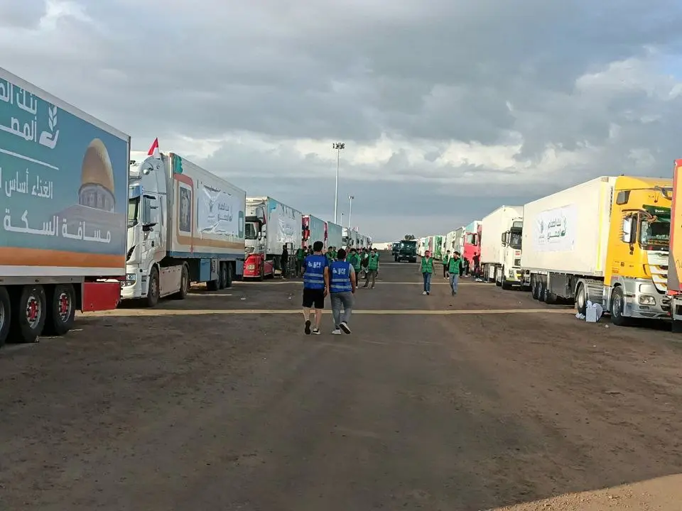 مصر تتابع تنفيذ قرارات مجلس الأمن لإدخال المساعدات الإنسانية إلى غزة 1 مصر تتابع تنفيذ قرارات مجلس الأمن لإدخال المساعدات الإنسانية إلى غزة