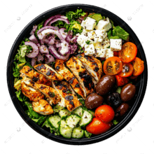 طريقة تحضير سلطة صدور الدجاج اليونانية على طريقة الشيف ساندرا مكاوي