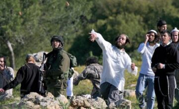 10 إصابات في اعتداء مستوطنين على خلايل اللوز شرق بيت لحم