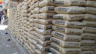 استقرار أسعار الأسمنت اليوم الأربعاء بعد زيادة 200 جنيه للطن 3 استقرار أسعار الأسمنت اليوم الأربعاء بعد زيادة 200 جنيه للطن