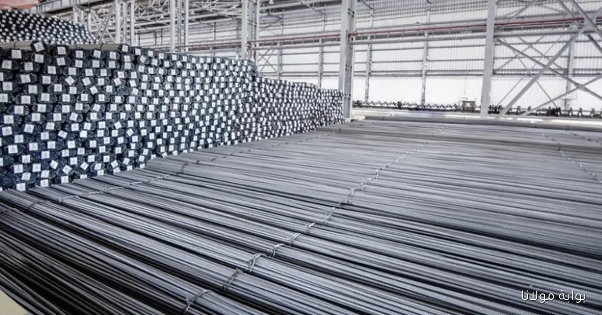 أسعار الحديد في مصر مستقرة: تتراوح بين 39,200 و40,000 جنيه للطن