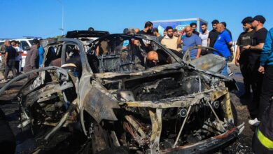 غارة إسرائيلية على لبنان: شهيد وجريح في استهداف سيارة 2 غارة إسرائيلية على لبنان: شهيد وجريح في استهداف سيارة