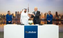 فلاي دبي توقع اتفاقية لشراء 150 طائرة A321neo من إيرباص في دبي للطيران 2025