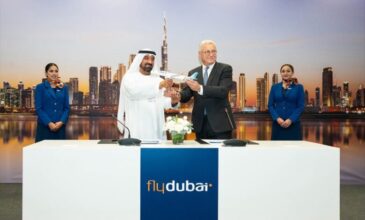 فلاي دبي توقع اتفاقية لشراء 150 طائرة A321neo من إيرباص في دبي للطيران 2025