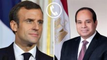 السيسي وماكرون يبحثان تعزيز العلاقات الثنائية ومستجدات غزة