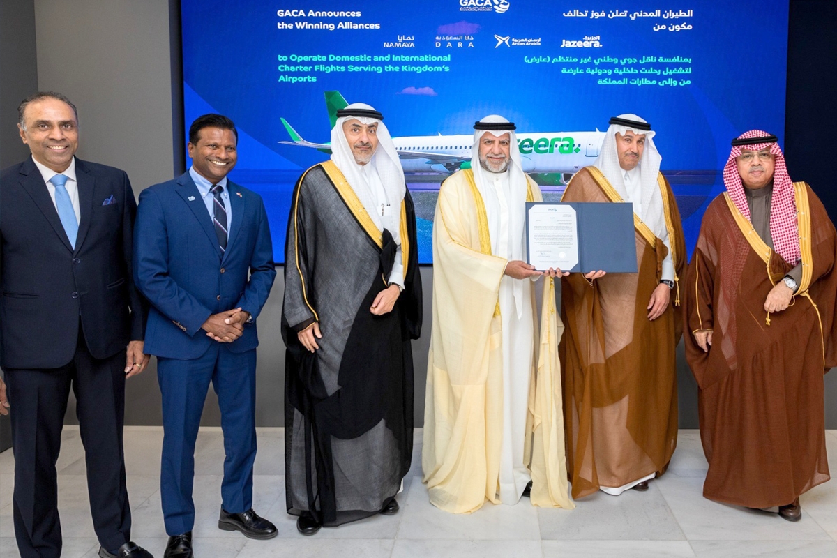 طيران الجزيرة السعودية تفوز بعطاء مشغل وطني للرحلات العارضة وتستعد لتسيير 7 طائرات نحو 33 وجهة داخل المملكة