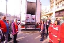 70 طن مساعدات.. وزارة التضامن تطلق أول قافلة برية لدعم الشعب السوداني