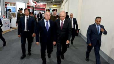 كامل الوزير يتفقد جناح اتحاد الصناعات المصرية في إيديكس 2025 ويؤكد دعم توطين الصناعات الدفاعية 2 كامل الوزير يتفقد جناح اتحاد الصناعات المصرية في إيديكس 2025 ويؤكد دعم توطين الصناعات الدفاعية