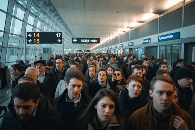 عيد الميلاد في أوروبا: إضرابات وموجات تأخير تحوّل السفر إلى معركة حقيقية 1 عيد الميلاد في أوروبا: إضرابات وموجات تأخير تحوّل السفر إلى معركة حقيقية