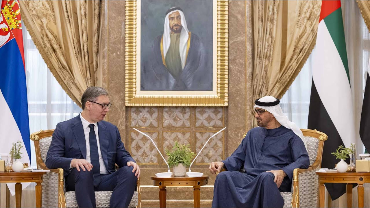 وزير الخارجية الإماراتي ونظيره الصربي يبحثان تعزيز الشراكة الاستراتيجية والاقتصادية بين البلدين 1 وزير الخارجية الإماراتي ونظيره الصربي يبحثان تعزيز الشراكة الاستراتيجية والاقتصادية بين البلدين