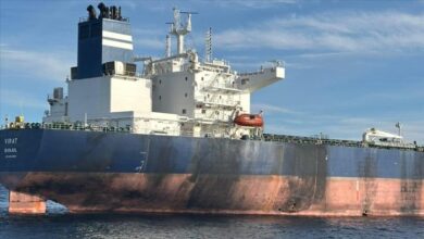 سفينة شحن روسية تتعرض لهجوم في البحر الأسود