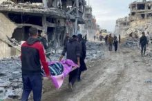 استشهاد سيدة فلسطينية برصاص جيش الاحتلال في حي التفاح شمال غزة