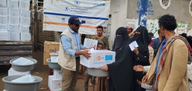 الأمم المتحدة تحذر: تمويل الاستجابة الإنسانية في اليمن ينهار إلى 25% فقط، و453 منشأة صحية مهددة بالإغلاق