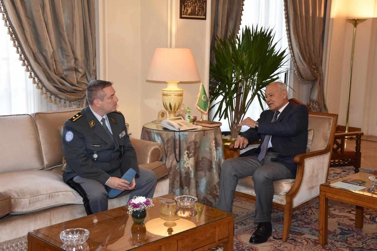 أبو الغيط يبحث مع رئيس بعثة الأمم المتحدة تطورات الأوضاع في سوريا ولبنان