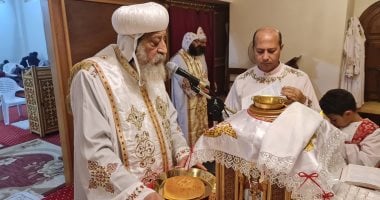 الكنيسة المصرية تحتفل بعيد الغطاس المجيد بتقديس المياه وصلوات احتفالية
