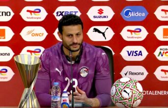 محمد الشناوي يصل لـ15 مباراة دولية في أمم أفريقيا ويقود الفراعنة نحو طنجة لمواجهة السنغال 2 محمد الشناوي يصل لـ15 مباراة دولية في أمم أفريقيا ويقود الفراعنة نحو طنجة لمواجهة السنغال