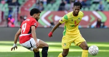 مروان عطية يسجل أول أهدافه الدولية ويقود منتخب مصر للتقدم أمام بنين