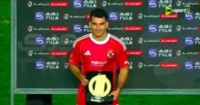 أحمد سيد زيزو رجل مباراة الأهلي ووادي دجلة في دوري Nile