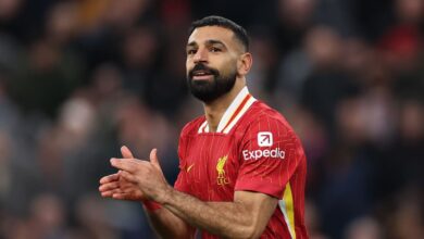 محمد صلاح يقترب من معادلة رقم مايكل أوين ضد نيوكاسل