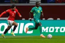 ساديو ماني يسجل الهدف الأول للسنغال أمام مصر في نصف نهائي أمم إفريقيا 