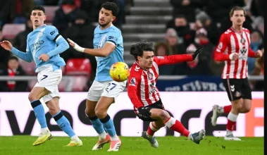 مانشستر سيتي يتعادل 0‑0 مع سندرلاند ويتراجع إلى المركز الثاني في الدوري الإنجليزي