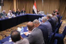 مايا مرسي تلتقي مديري مديريات التضامن لمتابعة مؤسسات الرعاية ومبادرات الإطعام