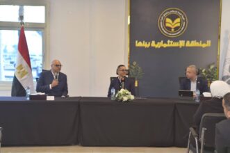 وزير الاستثمار من بنها: التوسع في المناطق الاستثمارية وزيادة الموظفين لتسريع تراخيص المشروعات