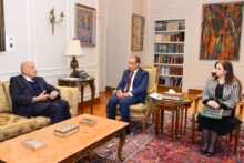 وزير الخارجية يستقبل مجدي يعقوب ويؤكد دعم القاهرة لمركز "مصر – رواندا" للقلب