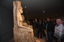 أمين عام «الأعلى للآثار» يتفقد مواقع أثرية ومشروعات ترميم كبرى بالأقصر