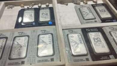 استقرار أسعار الفضة في مصر اليوم مع اتجاه صاعد للأسعار