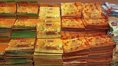 قمر الدين على نار رمضان 2026.. أسعار السيجار والكبريت ولفائف المشمش 3 قمر الدين على نار رمضان 2026.. أسعار السيجار والكبريت ولفائف المشمش