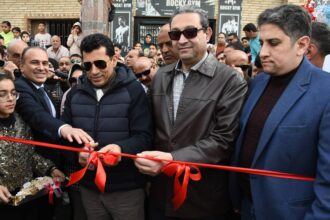 وزير الشباب ومحافظ دمياط يفتتحان ملاعب خماسية بمراكز الشباب