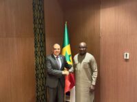 وزير الموارد المائية يلتقي نظيره السنغالي على هامش اجتماع الأمم المتحدة للمياه