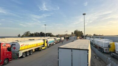 قافلة الهلال الأحمر رقم 124 تنقل أكثر من 7 آلاف طن مساعدات إلى غزة