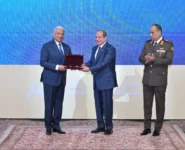 السيسي يشهد حفل تكريم الفريق أول عبد المجيد صقر وزير الدفاع السابق