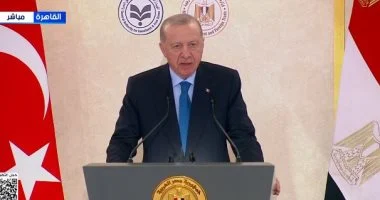 أردوغان يشكر مصر على جهودها الإنسانية ويؤكد على التعاون الاقتصادي والصحي