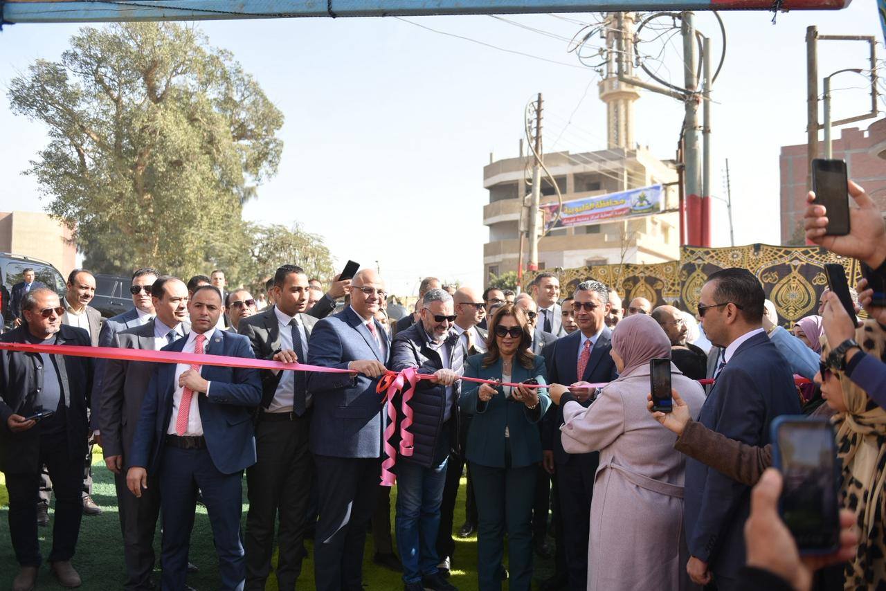 منال عوض وشريف فاروق يفتتحان مجزر كفر شكر «النصف آلي» بتكلفة 45 مليون جنيه (صور)