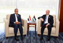 وزير الخارجية يلتقي رئيس وزراء فلسطين لمناقشة المرحلة الثانية من خطة ترامب