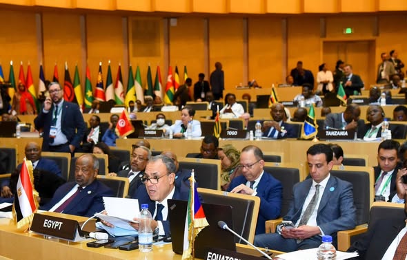 وزير الخارجية المصري يستعرض التقرير السنوي لمجلس السلم والأمن أمام قمة الاتحاد الأفريقي