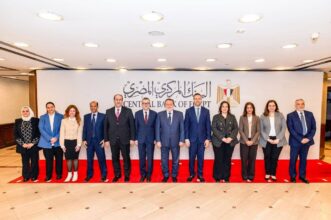 محافظ البنك المركزي ووزير التخطيط يبحثان تنسيق السياسات النقدية والاقتصادية لدعم الاستقرار 2 محافظ البنك المركزي ووزير التخطيط يبحثان تنسيق السياسات النقدية والاقتصادية لدعم الاستقرار