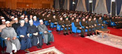 القوات المسلحة تحتفل بذكرى انتصارات العاشر من رمضان بحضور كبار رجال الدين والضباط