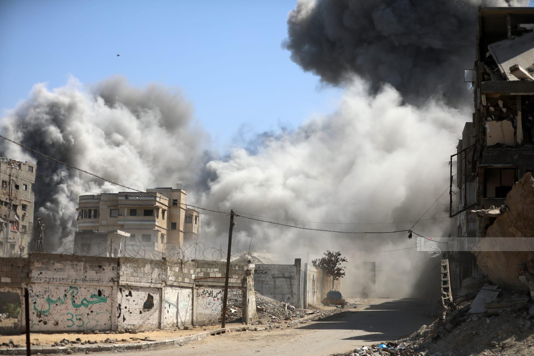 جيش الاحتلال يواصل خروقاته: إطلاق نار ونسف مبان في غزة