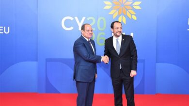 مصر وقبرص ترتقيان بالعلاقات إلى شراكة استراتيجية خلال لقاء السيسي ونظيره القبرصي بنيقوسيا