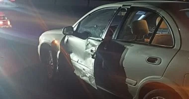 معاينة تكشف تلفيات سيارة بسمة وهبة بعد حادث محور 26 يوليو.. اصطدام ثلاث سيارات وفرار المتسبب والتحقيقات مستمرة