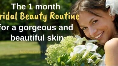 روتين طبيعي متكامل للعروس قبل الزفاف بـ30 يومًا لإطلالة مشرقة