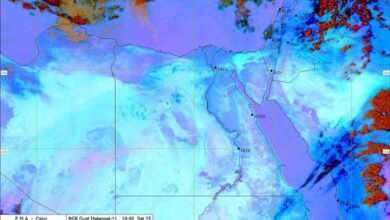ارتفاع تدريجي في درجات الحرارة.. أجواء حارة ورياح مثيرة للأتربة تضرب عدة مناطق